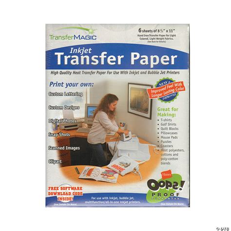 Magic transfer paper